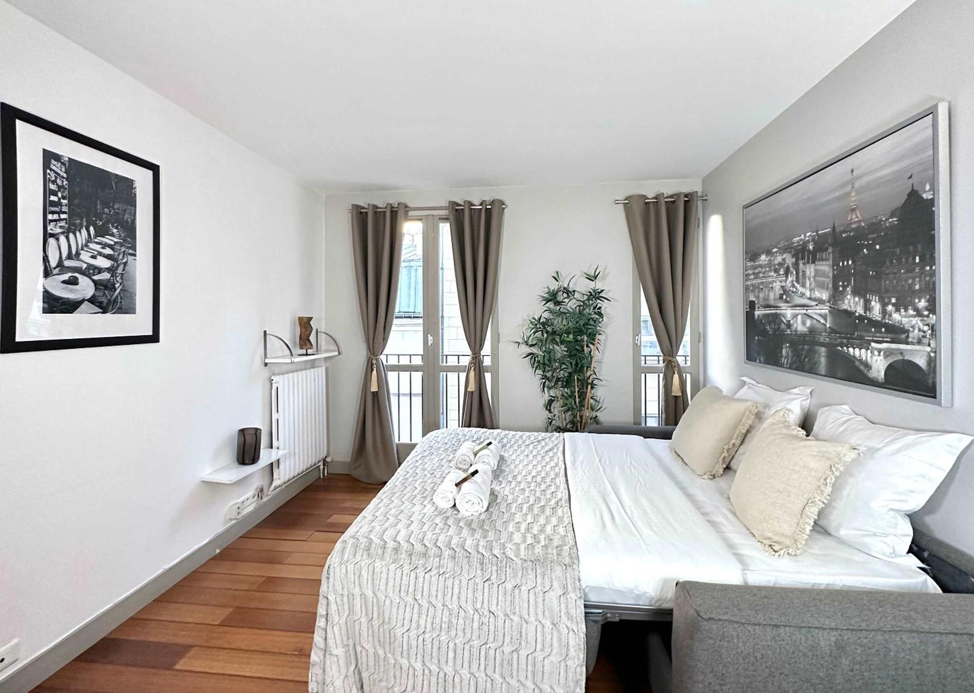 Beautiful Calm Studio In Le Marais Paryż Zewnętrze zdjęcie